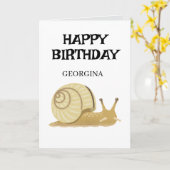 MINAMALIST HAPPY BIRTHDAY カード (黄色い花)