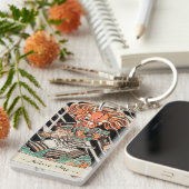 Minamoto Yorimitsu Kuniyoshi Utagawaの英雄の芸術 キーホルダー (正面右)