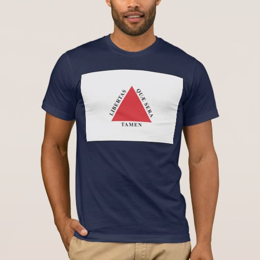 Minasgeraisの旗のTシャツ Tシャツ (正面)
