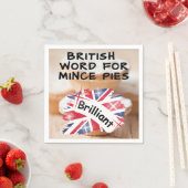 Mince Piesの英単語 – BRILLIANT スタンダードカクテルナプキン (インサイチュ)