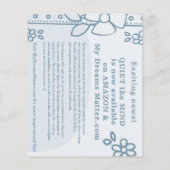 MIndブックプロモーションのお知らせを静める チラシ (裏面)