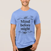 Mind Before Might - Smilo t-shirt トライブレンドＴシャツ (正面)