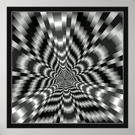 Mind-boggling Tunnel Optical Illusion ポスター (正面)