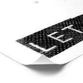 Mind Control Cyberpunk Robot Black Print Poster ポスター (コーナー)