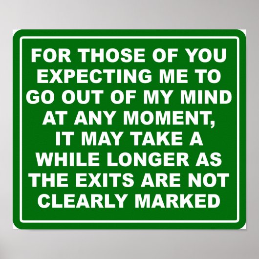 Mind Exitsポスター ポスター (正面)