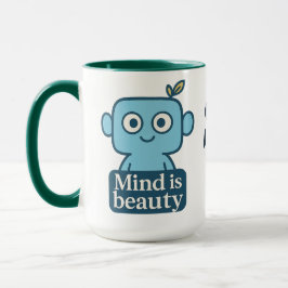 Mind is Beauty Motivational cup マグカップ