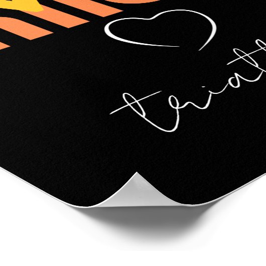 Mind Motivation With Yellow On Black Typography  ポスター (角)