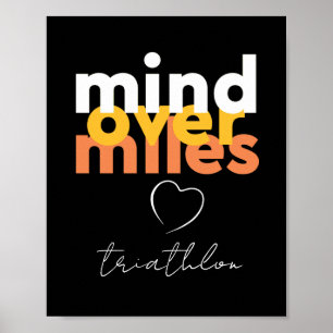 Mind Motivation With Yellow On Black Typography  ポスター