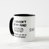 Mind On a Diskモノグラムカスタムマグカップ マグカップ (正面左)