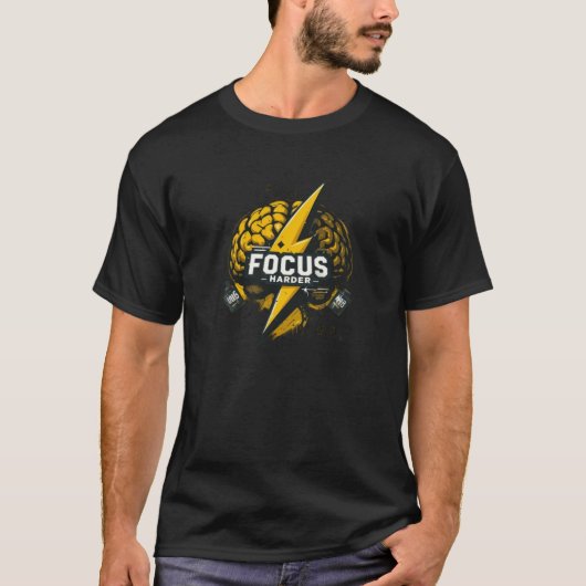 Mind Over Limits – Focus Power Motivation Shirt Tシャツ (正面)