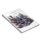 Mind Over Matter仏スパイラル写真ノートブック ノートブック (右側)