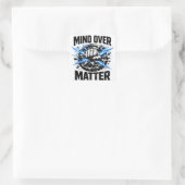 Mind Over Matter – Mental Toughness Gym スクエアシール (バッグ)