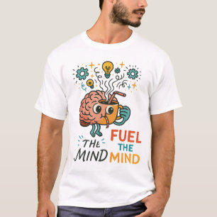 「Mind Over Matter T-Shirt – シャープ頭が切れるスタイル Tシャツ