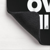 Mind Over Miles - Motivational, Funny Running マウスパッド (コーナー)