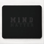 Mind Over Motivational Stoic Philosophy Insrationa マウスパッド (正面)