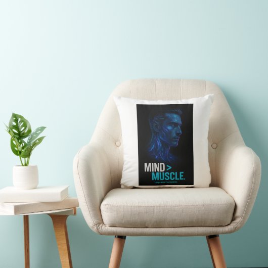 Mind Over Muscle – Upgrade Complete Tech クッション (椅子)