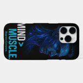 Mind Over Muscle – Upgrade Complete Tech iPhoneケース (裏面横)