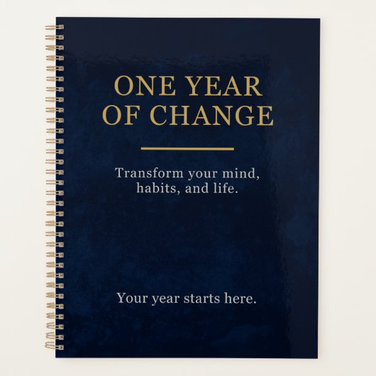 Mind Reset Minimalist Planner プランナー手帳 (正面)