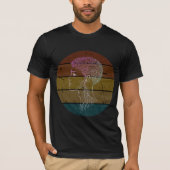 Mind Roots – 抽象的な人間の本質 グラフィック Tシャツ (正面)