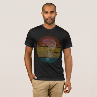 Mind Roots – 抽象的な人間の本質 グラフィック Tシャツ