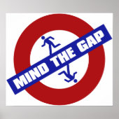 MIND_THE_GAP ポスター (正面)