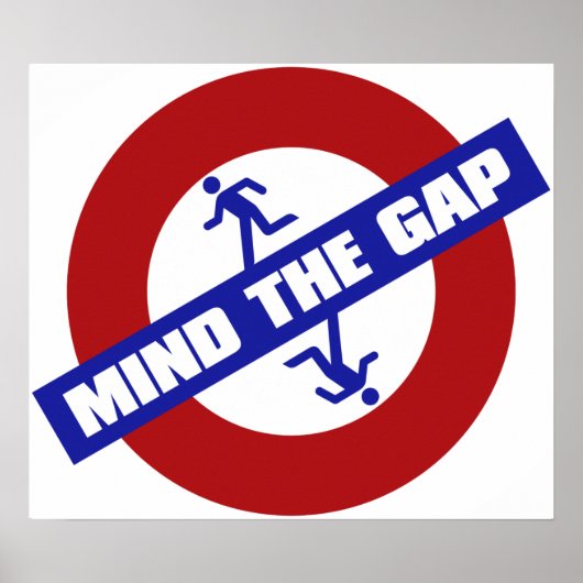 MIND_THE_GAP ポスター (正面)