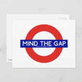 Mind The Gap (In Pay, In Power, In Trust) Postcard シーズンポストカード (正面/裏面)