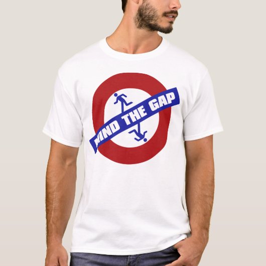MIND_THE_GAP Tシャツ (正面)