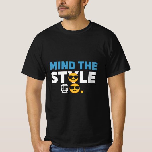 MIND THE STOLE - Graphic Saying T-Shirt - London U Tシャツ (正面)