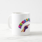 Mind Your Own Business Mug  コーヒーマグカップ (正面左)