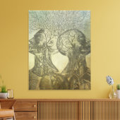 Mindblowerキャンバスプリント キャンバスプリント (インサイチュ (リビング))