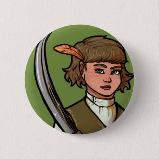 MindelanボタンのKeladry 缶バッジ (正面)