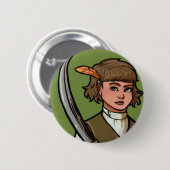 MindelanボタンのKeladry 缶バッジ (正面&裏面)