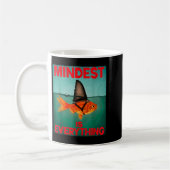 Mindest Is Everything Motivational Quote Inspirati コーヒーマグカップ (左)