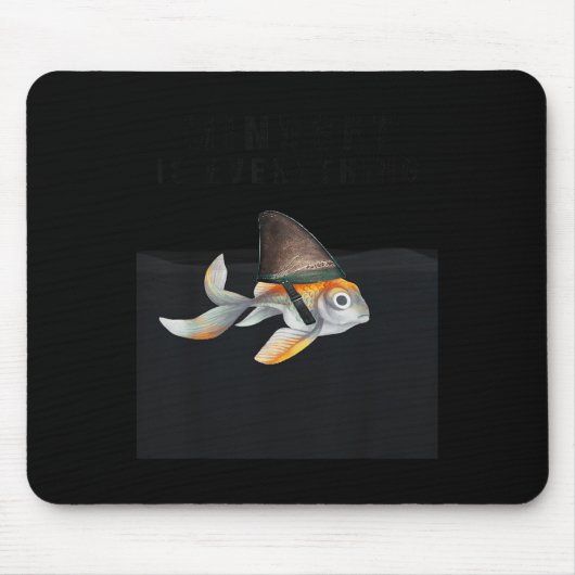 Mindest Is Everything - Motivational Quote Insrati マウスパッド (正面)