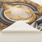 "Mindful Inner Reflection" シェルパブランケット (3/4)