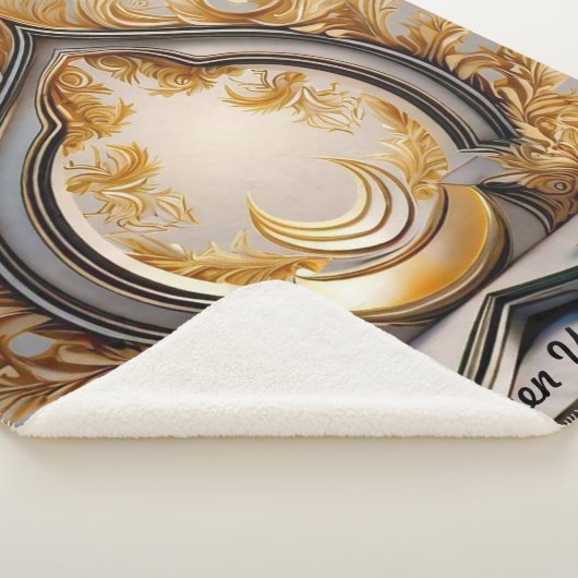 "Mindful Inner Reflection" シェルパブランケット (3/4)