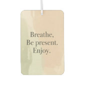 Mindful Message air freshener カーエアーフレッシュナー (正面)
