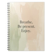 Mindful Message Note Book ノートブック (正面)