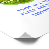 Mindful Moment Meditationポスター ポスター (角)