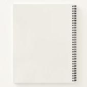 Mindful Pages Minimal Aesthetic Notebook  ノートブック (裏面)