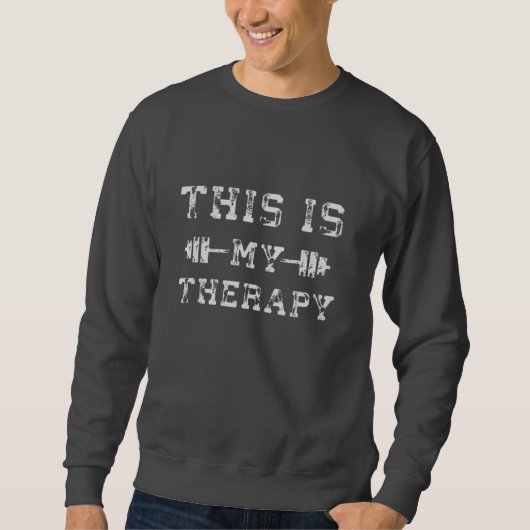 Mindful Threads: Therapy-Inspired Apparel スウェットシャツ (正面)