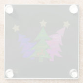 Mindful Word Art - Coasters ガラスコースター (裏面)