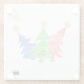 Mindful Word Art - Coasters ガラスコースター (裏面)