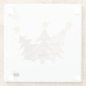 Mindful Word Art - Coasters ガラスコースター (裏面)