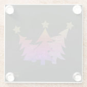 Mindful Word Art - Coasters ガラスコースター (裏面)