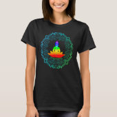 Mindfulness Buddha Buddhism Spiritual Yoga Meditat Tシャツ (正面)