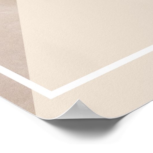 Mindfulness Massage Room Art ポスター (角)