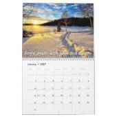 Mindfulness Positive Affirmations 2026 Calendar カレンダー (1月 2027)