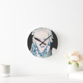 Mindi Kilty ラウンド壁時計 (ホーム)